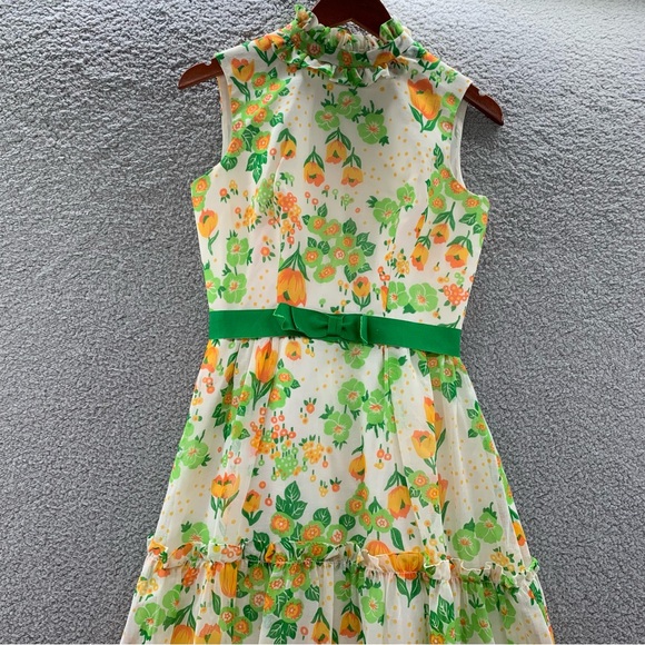 Vintage 1970’s Floral Maxi Dress - Picture 2 of 15